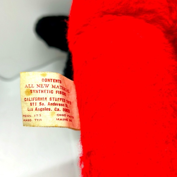 Vintage Mickey Mouse Stuffed Toy, Walt Disney Productions - Picture 3 of 5